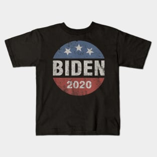 Biden 2020 Vintage Button Joe Biden T shirt Kids T-Shirt